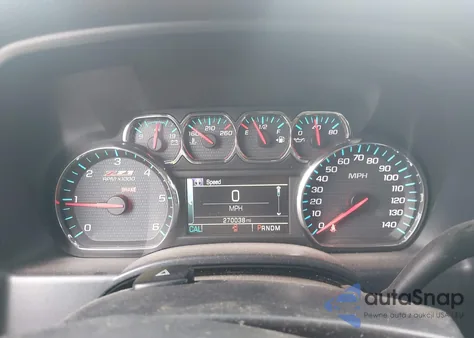 2015 Chevrolet Silverado 1500 2Lt из США, поврежденный, VIN 1GCUKREC5FF203636